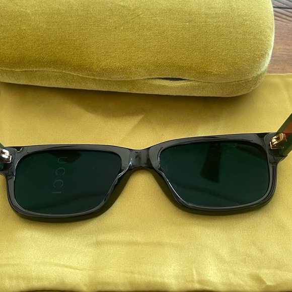 Gucci sunglasses frames GG0343O prescription glasses. Lenses have prescription. main image 14